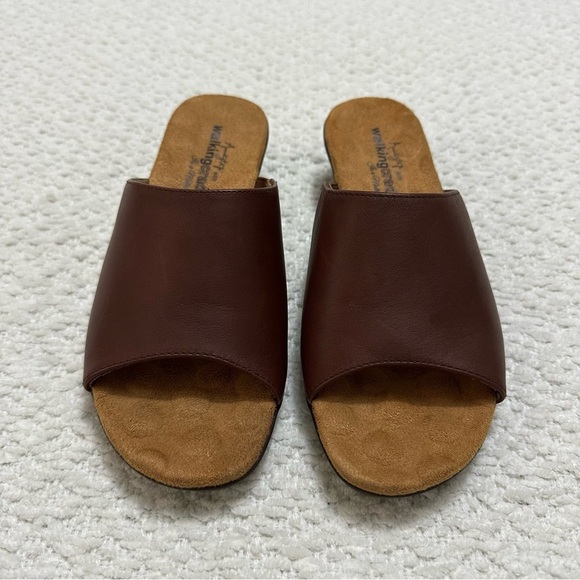 Walking Cradles Kerry Slip On Brown Shoes Women’s Size 7 - Picture 2 of 10